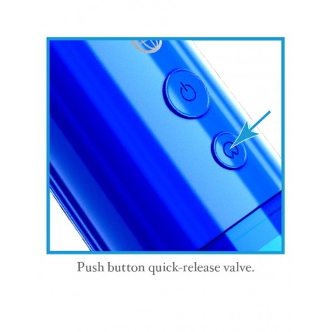 Синяя автоматическая вакуумная помпа Auto-Vac Power Pump
